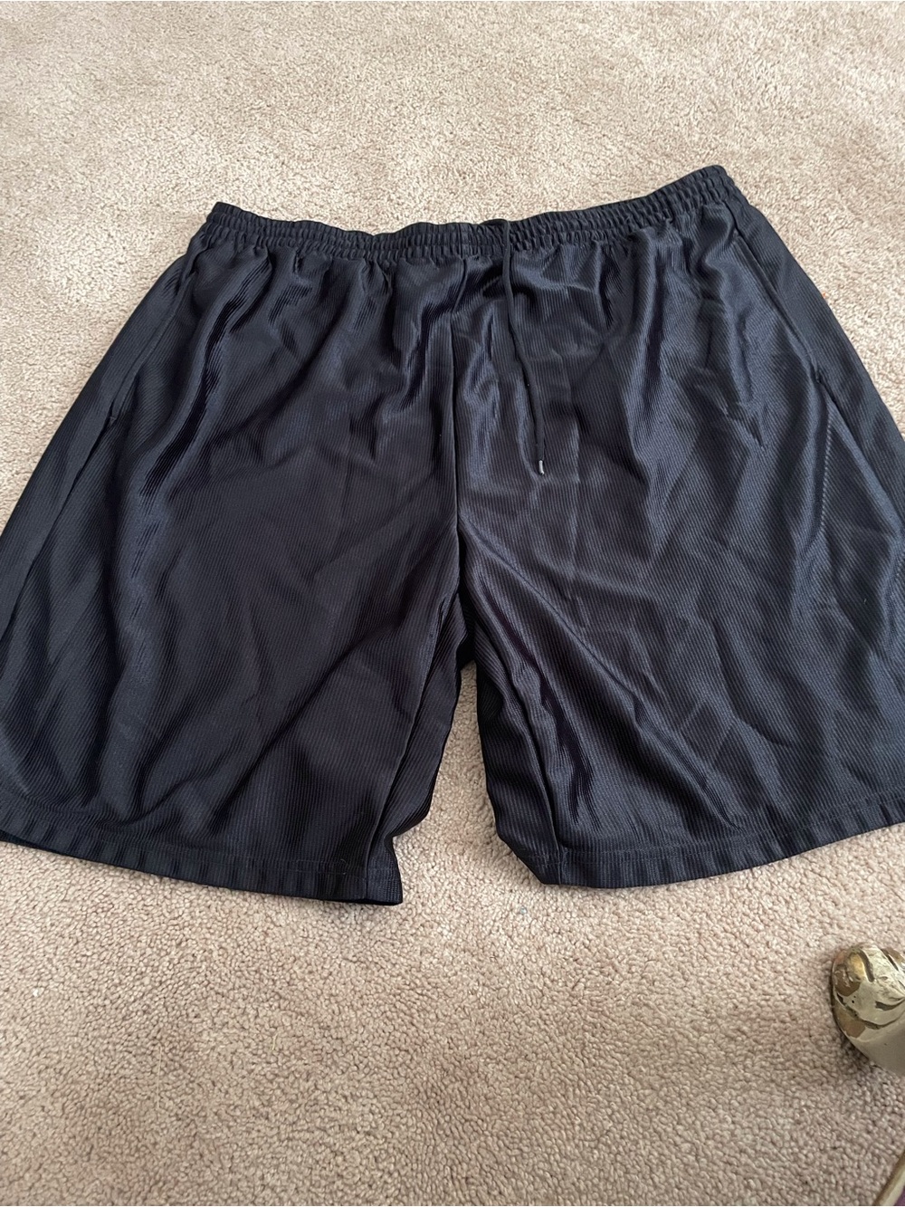 Champs Black Athletic Mesh Shorts